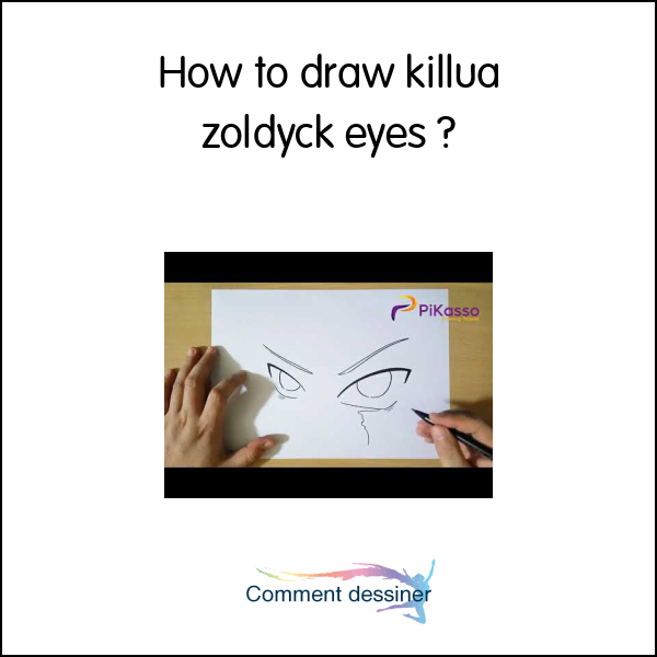How to draw killua zoldyck eyes